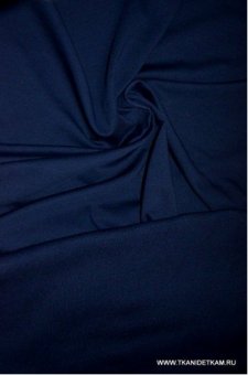 Футер петельный 2-х нитка темно-синий