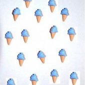 Пуговицы Голубое мороженое